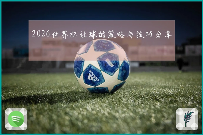 2026世界杯让球的策略与技巧分享