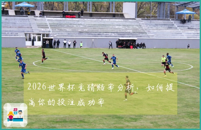 2026世界杯竞猜赔率分析，如何提高你的投注成功率