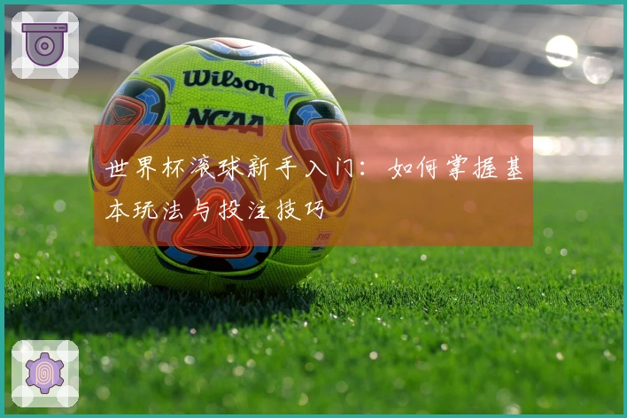 世界杯滚球新手入门：如何掌握基本玩法与投注技巧